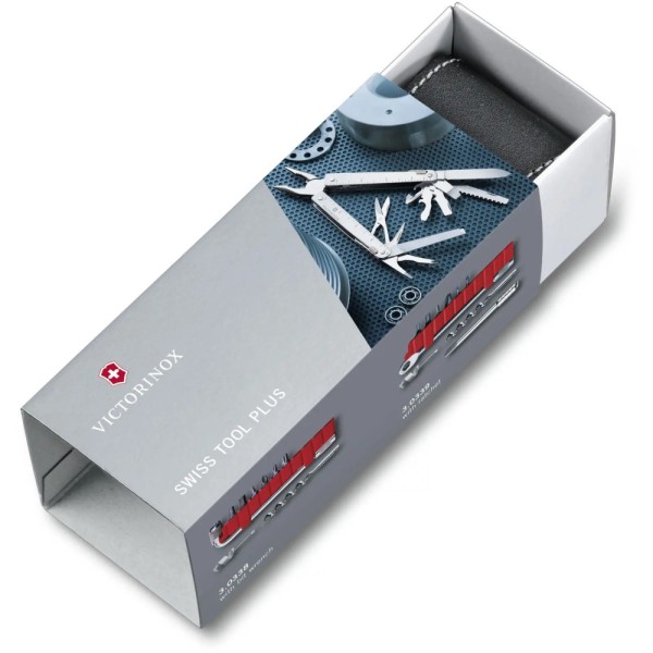 Мультитул Victorinox Swisstool X Plus 115мм,39функ+черн.нейлон.чехол