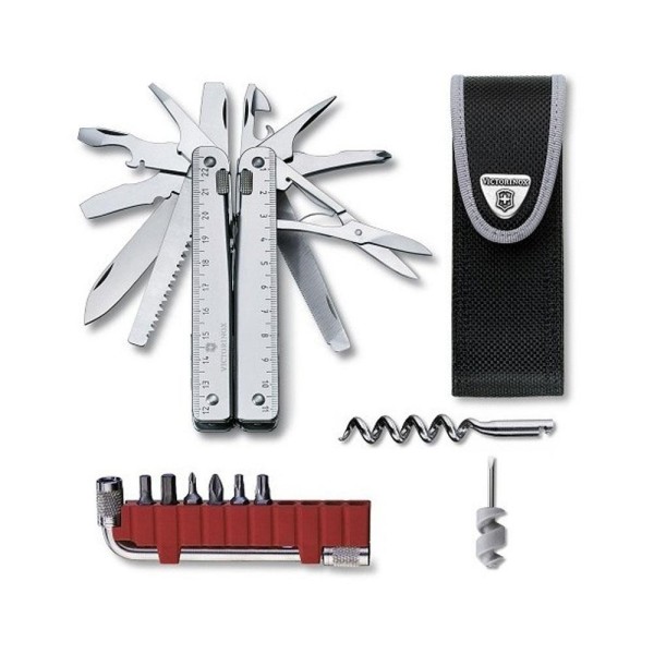 Мультитул Victorinox Swisstool X Plus 115мм,39функ+черн.нейлон.чехол