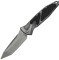 Ніж Microtech Socom Elite Auto Weathered Metal Tanto Edge Apocalyptic Natural clear