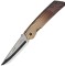 Нож Rockstead Higo II X-FCF-ZDP Shiny antique bronze