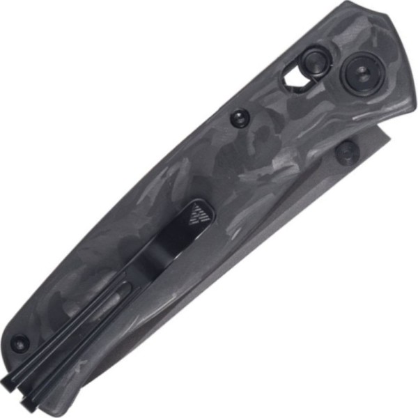 Нож SRM Medal 255L-FB2, Carbon Fiber, Laminated 140Cr Black