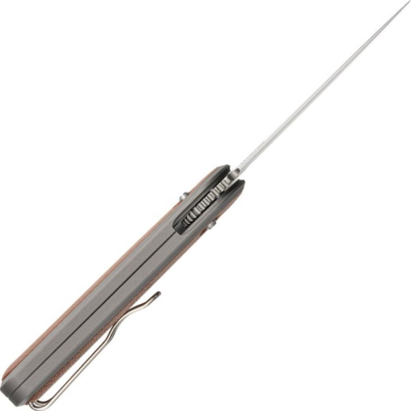 Нож SRM Twin 251MB-MN, коричневый