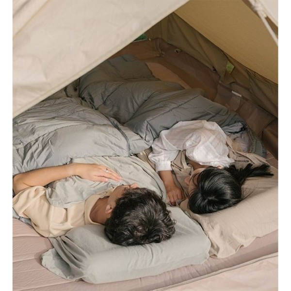 Подкладка для спального мешка Naturehike NH15S012-D, хлопок, светло-зеленая