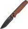 Нож SRM Terrier 258L-MN2,Laminated 140Cr Black Blade, Micarta