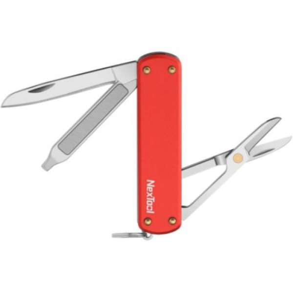 Мультитул NexTool Mini Pocket Knife, красный