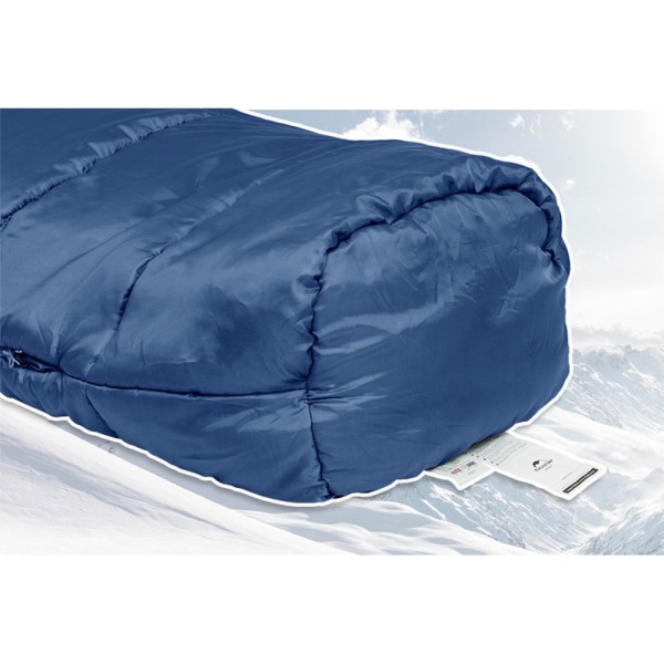 Спальник c капюшоном Naturehike MJ600 CNK2300SD014, темно-синий