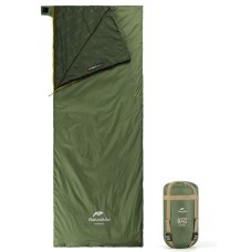 Спальний мішок Naturehike LW180 Mini NH21MSD04, лівий, темно-зелений