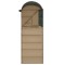 Спальник c капюшоном Naturehike Sunny Day PL02 U250 CNK2550WS028, (8,5°C), правый, коричнево-зеленый