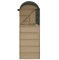 Спальник c капюшоном Naturehike Sunny Day PL02 U250 CNK2550WS028, (3,9°C), правый, коричнево-зеленый
