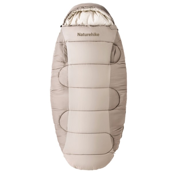 Спальный мешок овальный Naturehike PS200 CNK2350WS026, бежевый