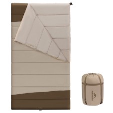 Спальний мішок двомісний Naturehike CNK2300019, коричневий