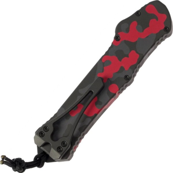 Нож Heretic Hydra Tanto Two Tone Black Blade, red camo
