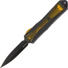Нож Heretic Manticore E Double Edge Dagger Black Blade, Handle w/ Ultem Inlays black