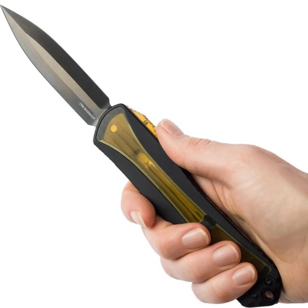 Нож Heretic Manticore X Double Edge Dagger Handle w/ Ultem Inlays black