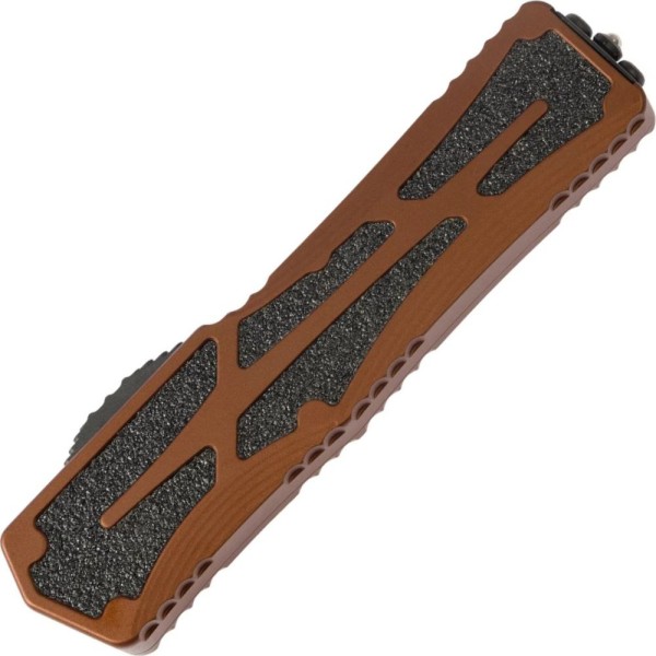 Нож Heretic Colossus Tanto Black Blade, root beer