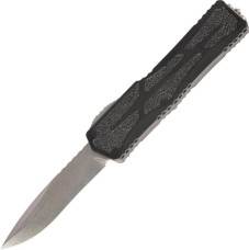 Нож Heretic Colossus Drop Point Stonewash, black