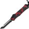 Нож Heretic Hydra Tanto Two Tone Black Blade Aluminum Handle, серрейтор red camo