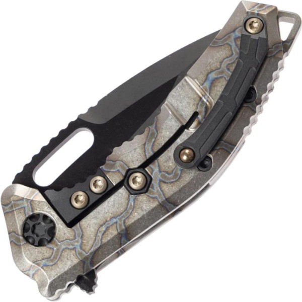 Нож Heretic Medusa Magnacut DLC Blade Titanium grey