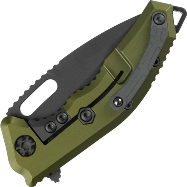 Нож Heretic Medusa Black Blade MagnaCut Aluminum green