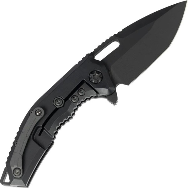 Нож Heretic Medusa Tanto Black Blade MagnaCut Aluminium black