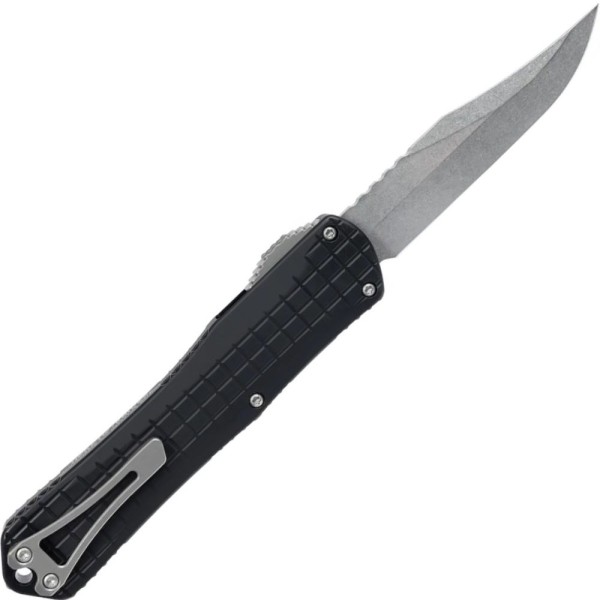 Нож Heretic Manticore X Bowie Clip Point CPM MagnaCut Stonewash Aluminum black