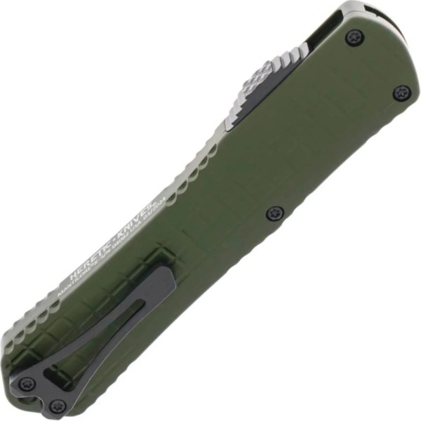 Нож Heretic Manticore X Double Edge MagnaCut Two Tone Black Aluminum green