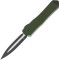 Нож Heretic Manticore X Double Edge MagnaCut Two Tone Black Aluminum green