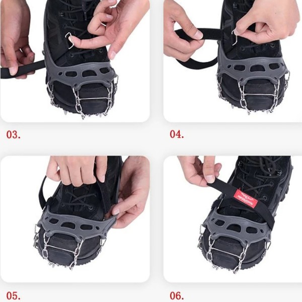 Ледоступы с 19 зубцами Naturehike NH19HJ001, размер L