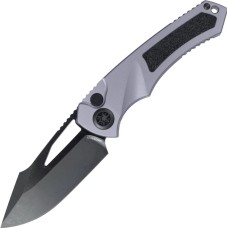 Нож Heretic Pariah Manual Drop Point DLC MagnaCut Aluminum w/ Traction Inlays gray 
