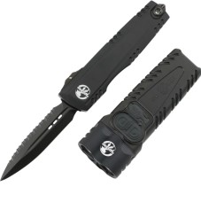 Набір Microtech Surefire Luminary D/E - Stiletto Pro II Collaboration Zero Blade Play DLC Stonewash Full Serrated