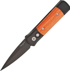 Ніж Pro-Tech Godson 707 RIE Red Ironbark Eucalyptus Wood black