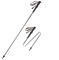 Трекінгова палиця Naturehike CNK2450DS016, 130 см, сіра