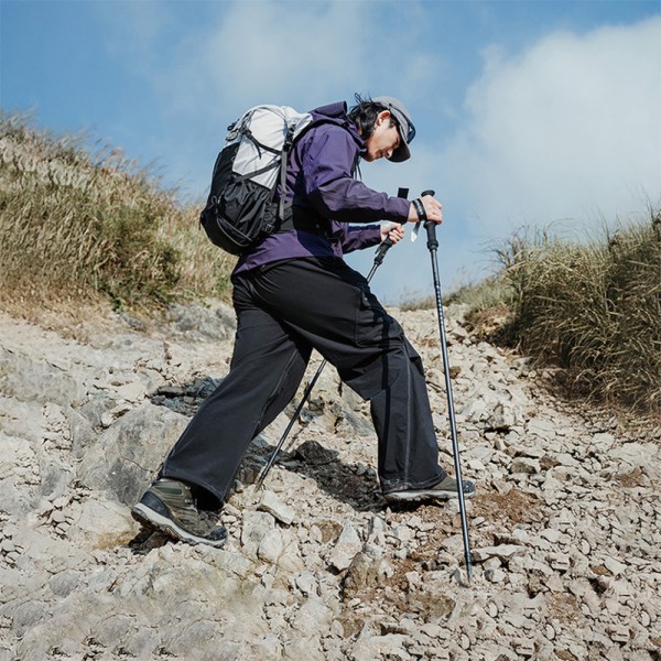 Трекинговая палка Naturehike CNK2450DS017, 35-110 см, черная