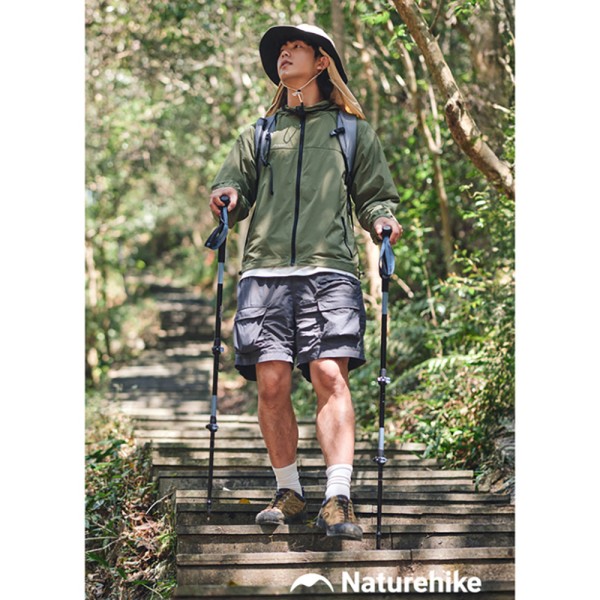 Трекинговая палка Naturehike CNK2550DS012, 61-125 см, синяя