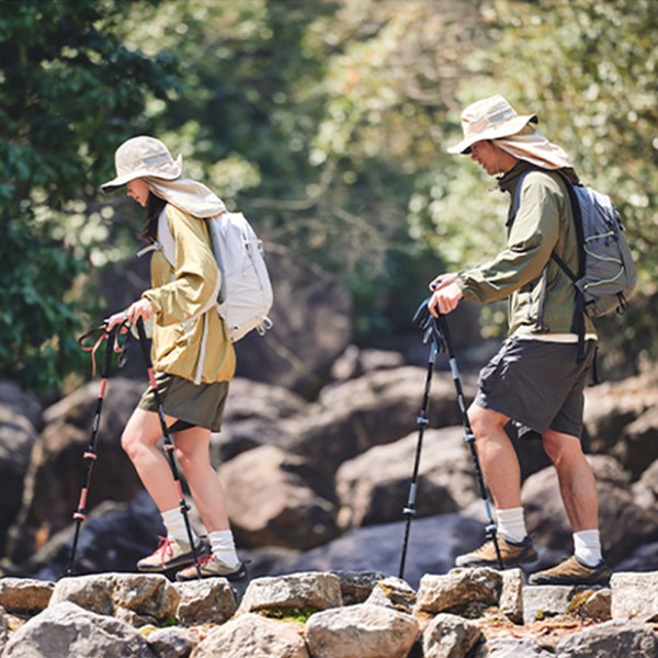 Трекинговая палка Naturehike CNK2550DS012, 61-125 см, синяя