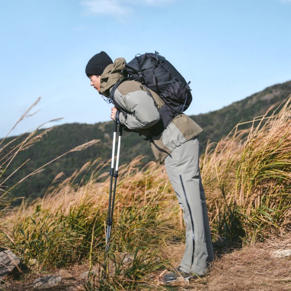 Трекинговая палка 3-секционная Naturehike ST06 NH17D006-D, 66-135 см, белая