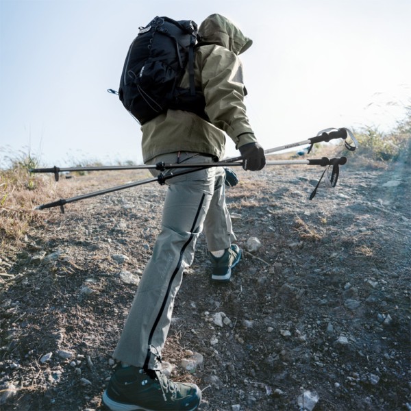 Трекинговая палка 3-секционная Naturehike ST06 NH17D006-D, 66-135 см, белая
