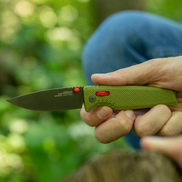 Нож SOG Altair XR, Field Green/Stone Blue