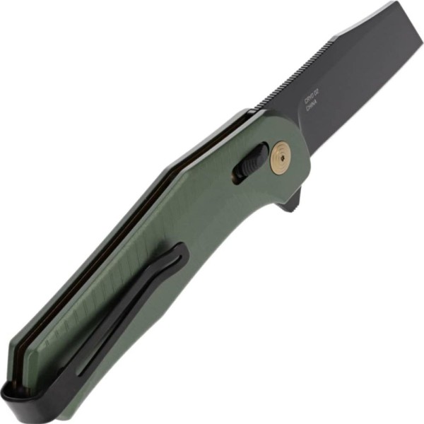 Нож SOG Diverge XR Sheepsfoot, Forest Green/Black