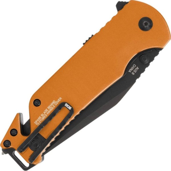 Нож SOG Escape ATK 2.0 Hi-Viz Orange