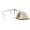 Палатка трехместная автоматическая с тентом Naturehike Ango Picnic CNK2450WS021, коричневая