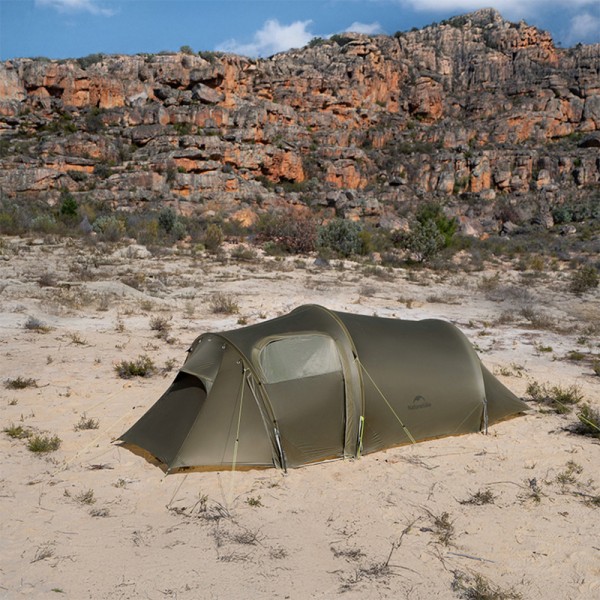 Палатка трехместная Naturehike Opalus, UL, CNK2450WS036, темно-зеленая