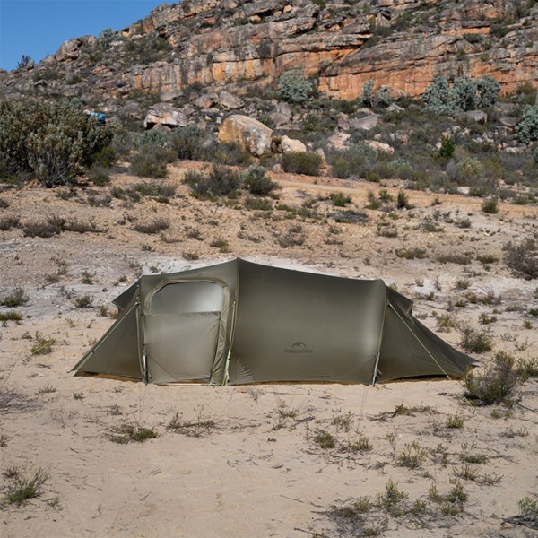 Палатка трехместная Naturehike Opalus, UL, CNK2450WS036, темно-зеленая
