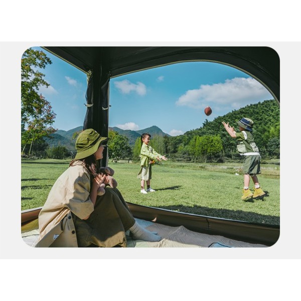 Палатка трехместная автоматическая Naturehike Ango CNK2550WS010, S, серая