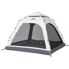 Палатка трехместная автоматическая Naturehike Ango CNK2550WS010, L, серая