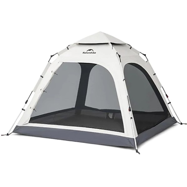 Палатка трехместная автоматическая Naturehike Ango CNK2550WS010, L, серая