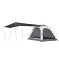 Палатка трехместная автоматическая с тентом Naturehike Ango CNK2550WS010, L, серая