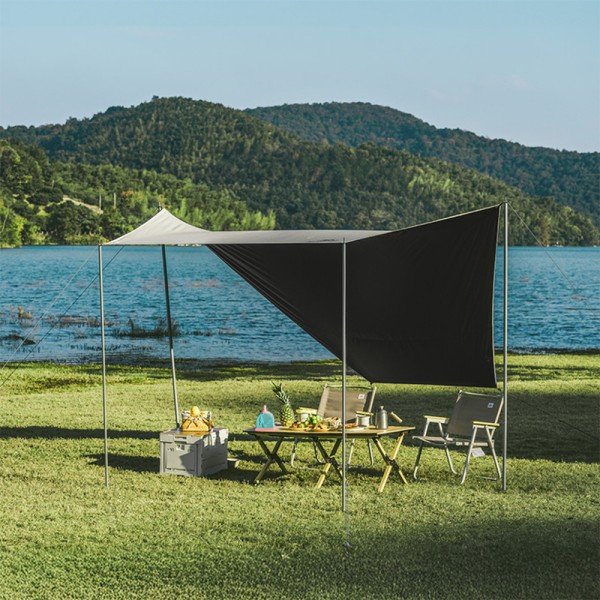 Палатка трехместная автоматическая с тентом Naturehike Ango CNK2550WS010, L, серая