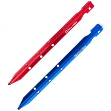 Кілки алюмінієві Naturehike NH15A009-I 25 см, червоний (4 шт)