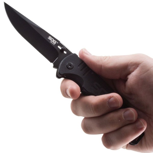 Нож SOG Salute Black